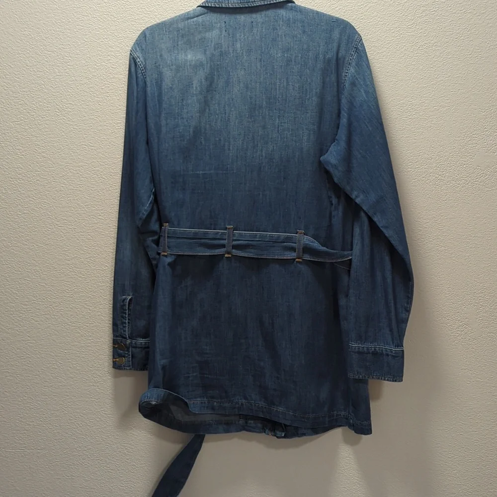 Ramy Brook Blue Denim Mini Dress